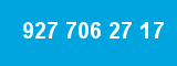 927 706 27 17 927 706 27 17